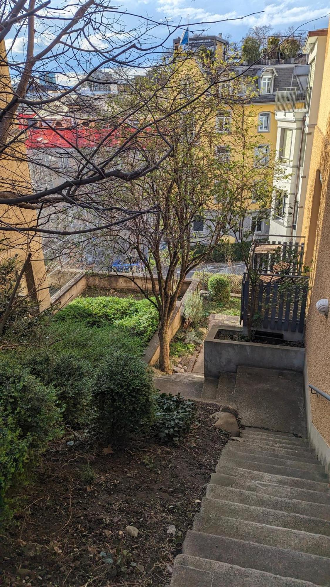Urban Retreat - Cozy Studio With Private Patio Apartment Zürich Exterior foto